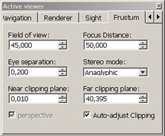 tsgEdits frustum parameters