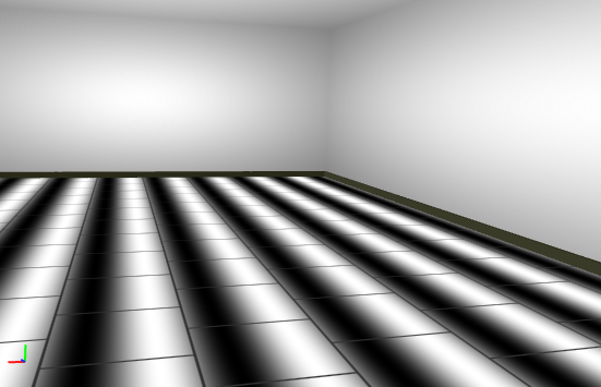 color calculation based on x-coordinate