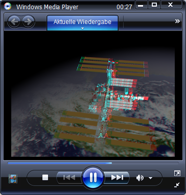 tinySG anaglyphic ISS movie